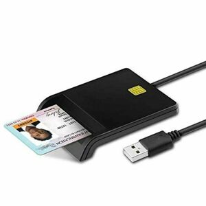 USB 2.0 Chipkortlæser ID SIM-kortlæser ID-kortlæser bærbar