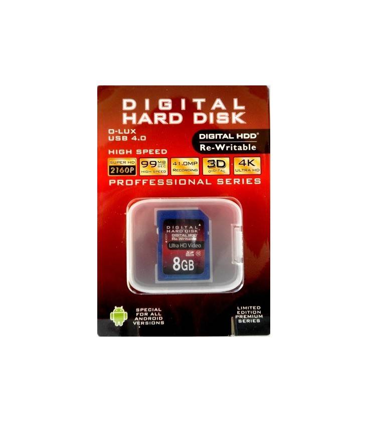 Hdd Tarjeta Sd 8gb (class10)