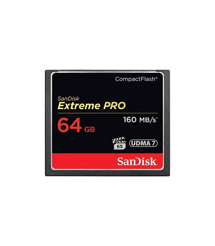 SanDisk Compact Flash Extreme Pro 64gb/160mb/s