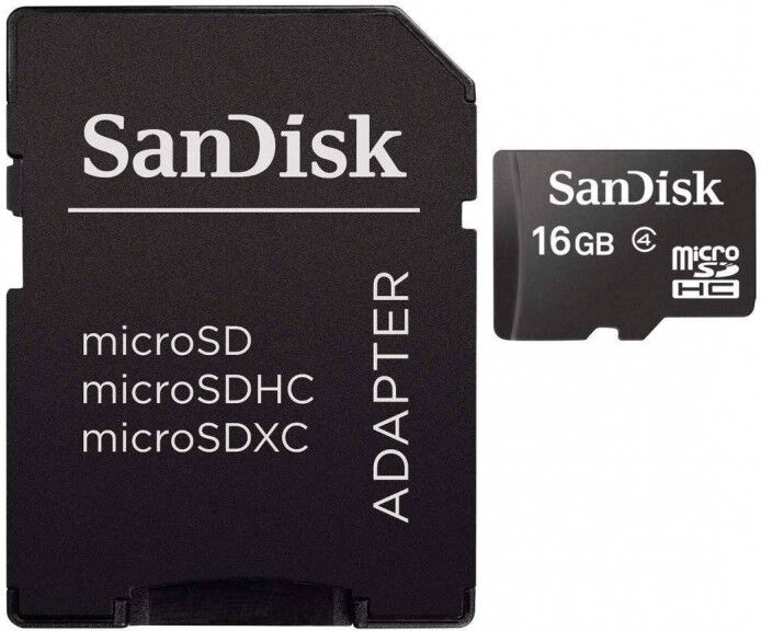 SanDisk Micro Sd 16gb +adaptador