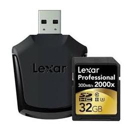 Lexar Tarjeta Lexar Professional 2000x SDHC/SDXC UHS-II 32GB