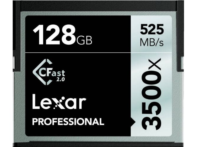 Lexar Tarjeta de Memoria LEXAR CFast 2.0, 128GB