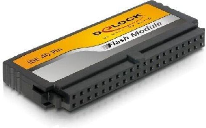 DELOCK Tarjeta de Memoria DELOCK IDE Flash Modul 40Pin 2GB vertikal