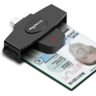 NÖRDIC USB-C Älykortti ja SIM-kortinlukija ISO7816 ID-kortti EMV-luottokortti