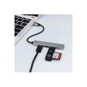 Non renseigné Mini type C à 3PORT HUB USB OTG portable Adaptateur avec lecteur de carte TF Pealer233 - Publicité