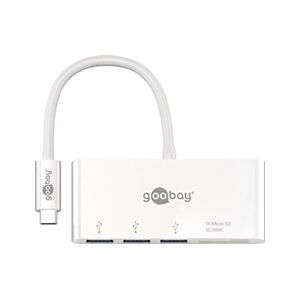 Goobay : Hub USB-C avec 3 ports USB-A 3.0, lecteurs de carte SD et microSD - Publicité