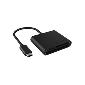 RaidSonic ICY BOX IB-CR301-C3 - Lecteur de carte (SD, CF, SDHC, microSDHC, SDXC, microSDXC, SDXC UHS-I, microSDXC UHS-I) - USB-C 3.0 - Publicité