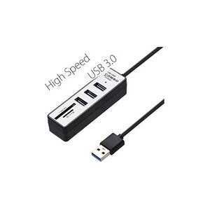 GENERIQUE H-speed ??2 en 1 usb3. 1 otg usb 3. 0 hub splitter combo 3 ports et lecteur de carte sd / tf - Publicité