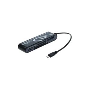 Delock Micro USB OTG Card Reader 5 Slot - Lecteur de carte (CF I, CF II, MS, MMC, SD, xD, MS PRO Duo, microSD, SDHC, microSDHC, SDXC, microSDXC, CF III) - - Publicité