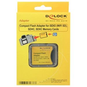 DeLOCK - Adaptateur de carte (SD, SDHC, SDXC) - CompactFlash - Publicité