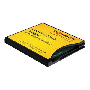 Delock Compact Flash Adapter - Adaptateur de carte (MMC, SD, SDHC, SDXC) - CompactFlash - Publicité