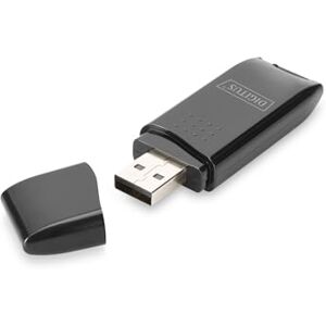 Digitus Assmann DA-70310-3 Lecteur de Cartes USB 2.0 Noir - Publicité