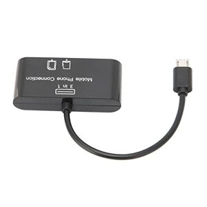 Entatial Lecteur de Carte mémoire, fichiers de Transfert OTG Plug and Play Matériau ABS Lecteur de Carte Micro USB pour Appareil - Publicité