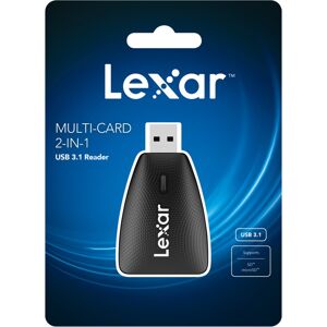 Lexar Lecteur de Cartes Multi-Cartes 2en1 USB 3.1