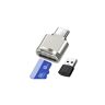 Mepsies Micro SD Card Reader, USB C to SD Card Reader, Type C TF Memory Card Reader with