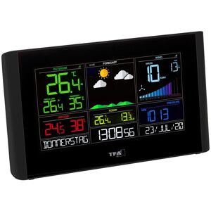 TFA Dostmann Innenwetterstation »View« schwarz