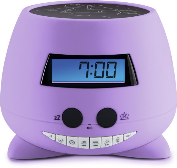 Bigben - Alarm Clock RPE Unicorn - violett [incl. projector/Limited Edition]