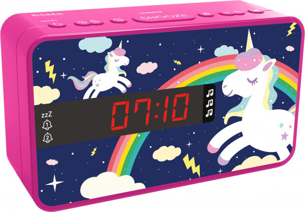 Bigben - Alarm Clock R16 - Unicorn [incl. 3 front panels]