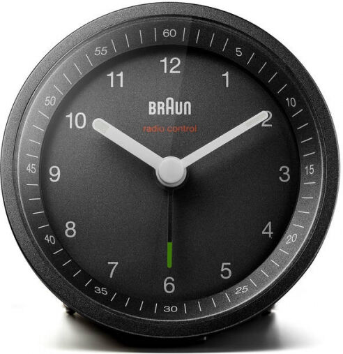 Braun - Radio controlled Alarm Clock - BC07B-DCF - black