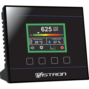 VISTRON CM2 - CO2 - / Temperatur- / Luftfeuchte TFT Monitor