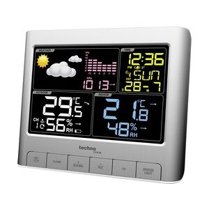 Technoline Wetterstation WS 6449 silber