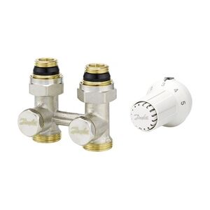 Danfoss Thermostat-Set Home RAS-CK, RLV-KS 1/2, Durchgang