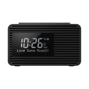 Panasonic RC-D8EG-K Radio Uhr Schwarz