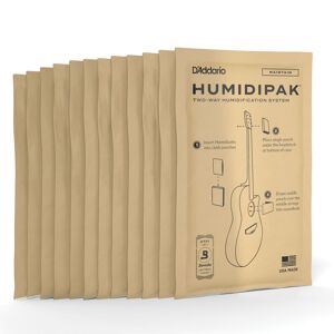 D'Addario PW-HPRP-12  Humidification Replacement 12-Pack - Zubehör für Gitarren