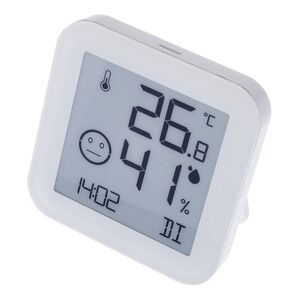 TFA Dig Thermo-Hygrometer BK&WH WH Weiß