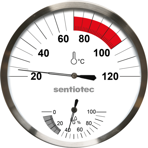 sentiotec Thermo-Hygrometer – basic 130 mm