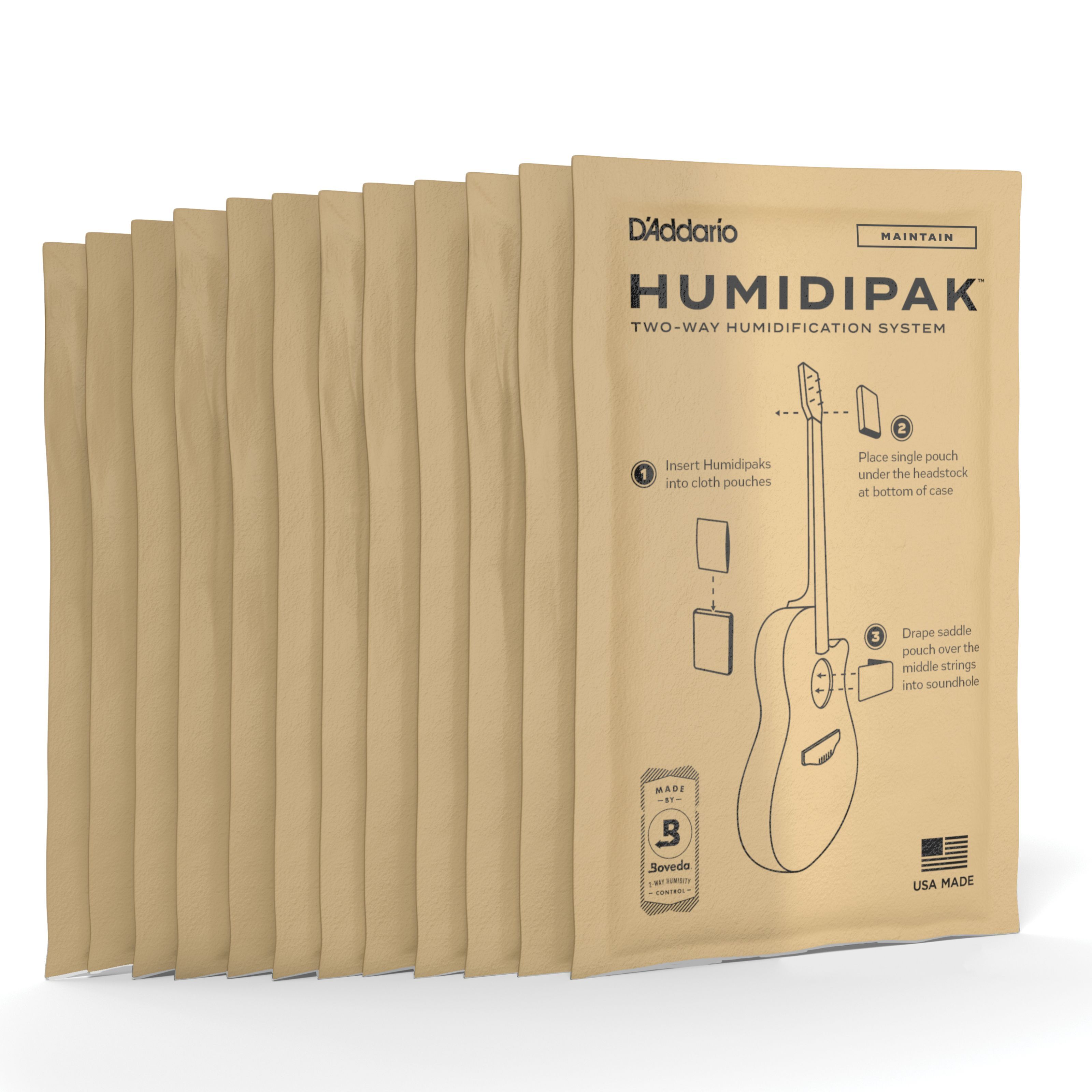 D'Addario - PW-HPRP-12 Humidification Replacement 12er Pack