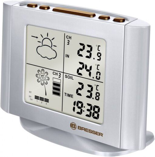 Bresser wetterstation 4,2 x 12,7 x 10,3 cm silber/gold 5 teilig