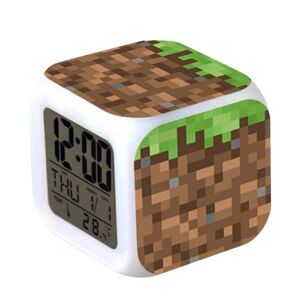 High Discount Minecraft Alarmur med LED Light Game Action Legetøj Indretning 002