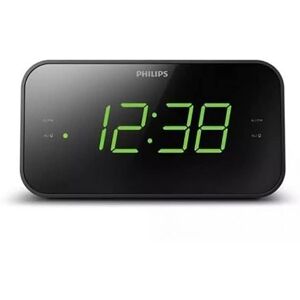 Philips TAR3306/12 vækkeur Digital alarmur Sort