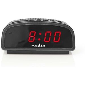 Nedis Digitalt Bord Vækkeur   LED Display   Snooze funktion   Nej   Sort