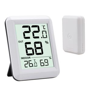 BayOne Trådløst termometer og hygrometer indendørs udendørs