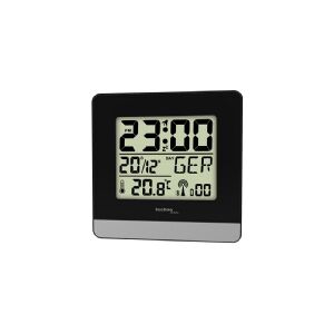 Technoline WT260, Digital alarmur, Sort, Sølv, 12/24h, F, °C, LCD, Batteri