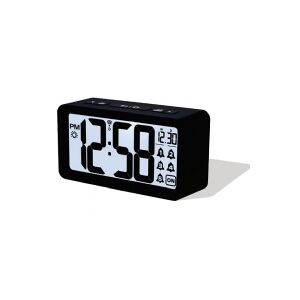 Technoline WT 496, Digital alarmur, Rektandel, Sort, Digital, Klassisk, Batteri