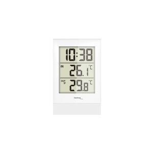 Technoline WS 9178, Hvid, Indendørs termometer, Udendørs termometer, Termometer, Batteri, AA Mignon LR06, 85 mm
