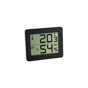 TFA-Dostmann 30.5027.01, Sort, Indendørs hygrometer, Indendørs termometer, Hygrometer, Termometer, Hygrometer, Termometer, Plast, 20 - 95%