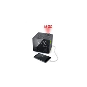 Muse M-189 P Clock Radio FM projection USB-charge