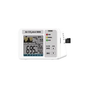 TFA-Dostmann TFA AIRCO2NTROL 5000 - Thermo-hygro-CO2 måler - digital - hvid