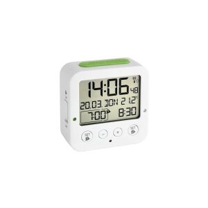 TFA-Dostmann 60.2528.01, Digital alarmur, Firkant, Sort, Plast, -10 - 50 °C, Batteri