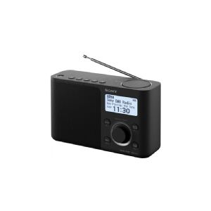 Sony XDR-S61D, Personligt, DAB, DAB+, FM, PLL, 87,5 - 108 Mhz, 1-vejs, 8 cm, LCD