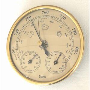 Barometer, Vejrstation med Barometer og Hygrometer Termo