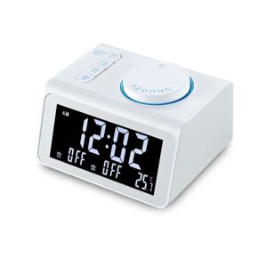 FEIFAN Clockradio, digitalt sengevækkeur, digitalt ur