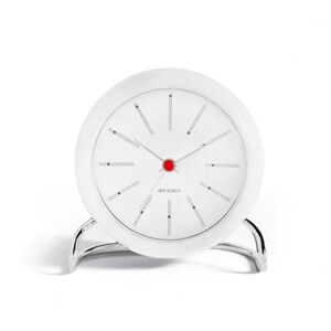 Arne Jacobsen Clocks Arne Jacobsen Bankers bordur Ø: 11 cm - Hvid