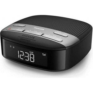 Philips Radio Despertador, TAR7606/10 - Despertador Función De Carga, Radio  Despertador Multifuncional con Cargador Inalámbrico Qi, Transmisión  Bluetooth Y Pantalla Grande Y Clara : : Electrónica