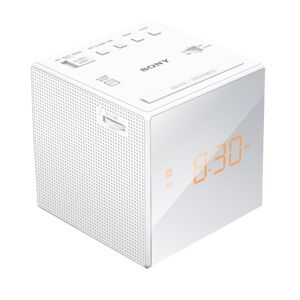 Radio Reloj Sony ICF-C1 blanco