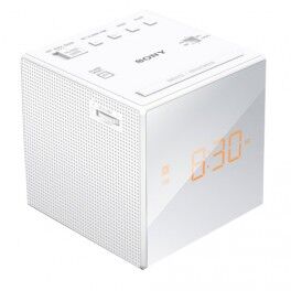 Sony Radio Reloj Sony ICF-C1 blanco